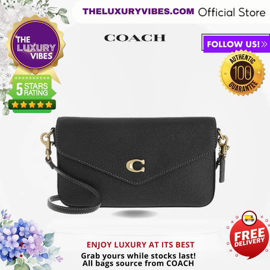 COACH Wyn Crossbody sling-Black