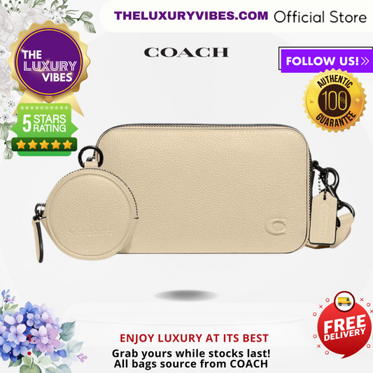 COACH Charter Slim Crossbody in Ivory CC070