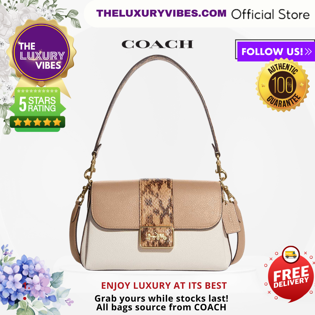 COACH Grace Shoulder Bag In Colorblock CD483