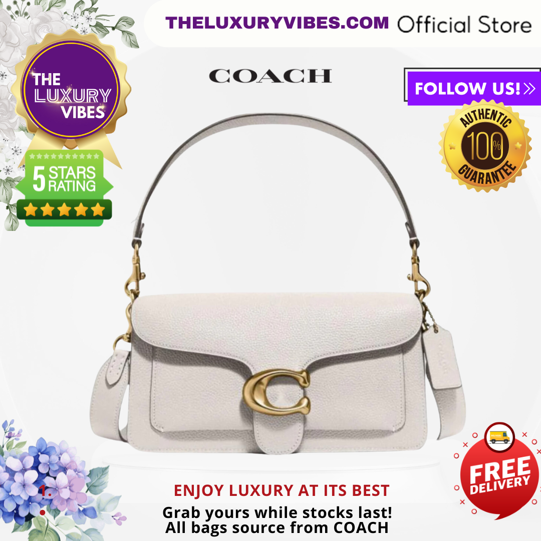 COACH Tabby Shoulder Bag 26 - White