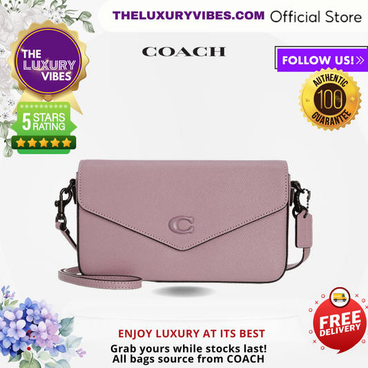 COACH Wyn Crossbody sling-Light Purple