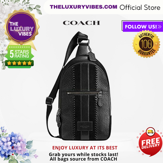 COACH Houston Pack With Baseball Stitch F49333