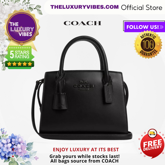 COACH Andrea Carryall in Black CP081