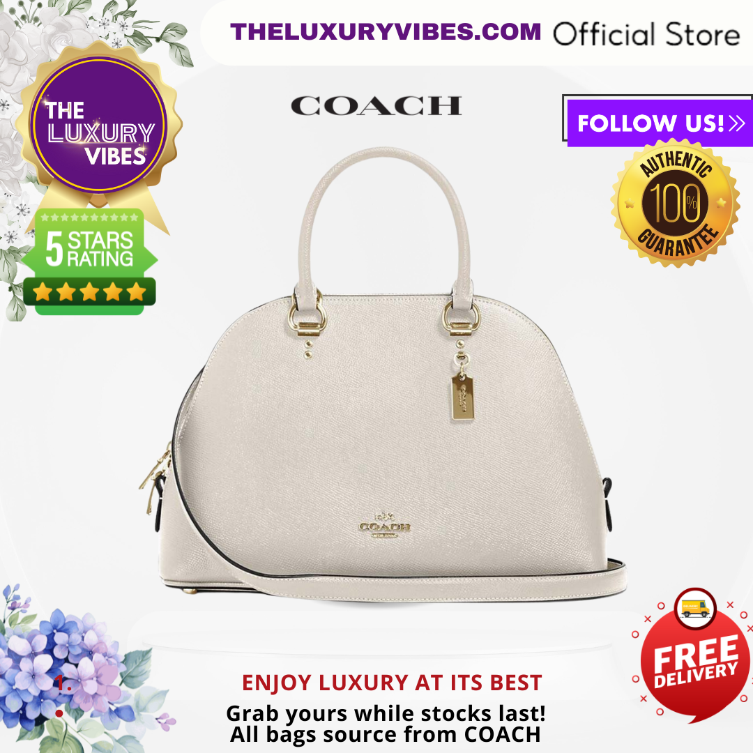 COACH Katy Satchel White 2553