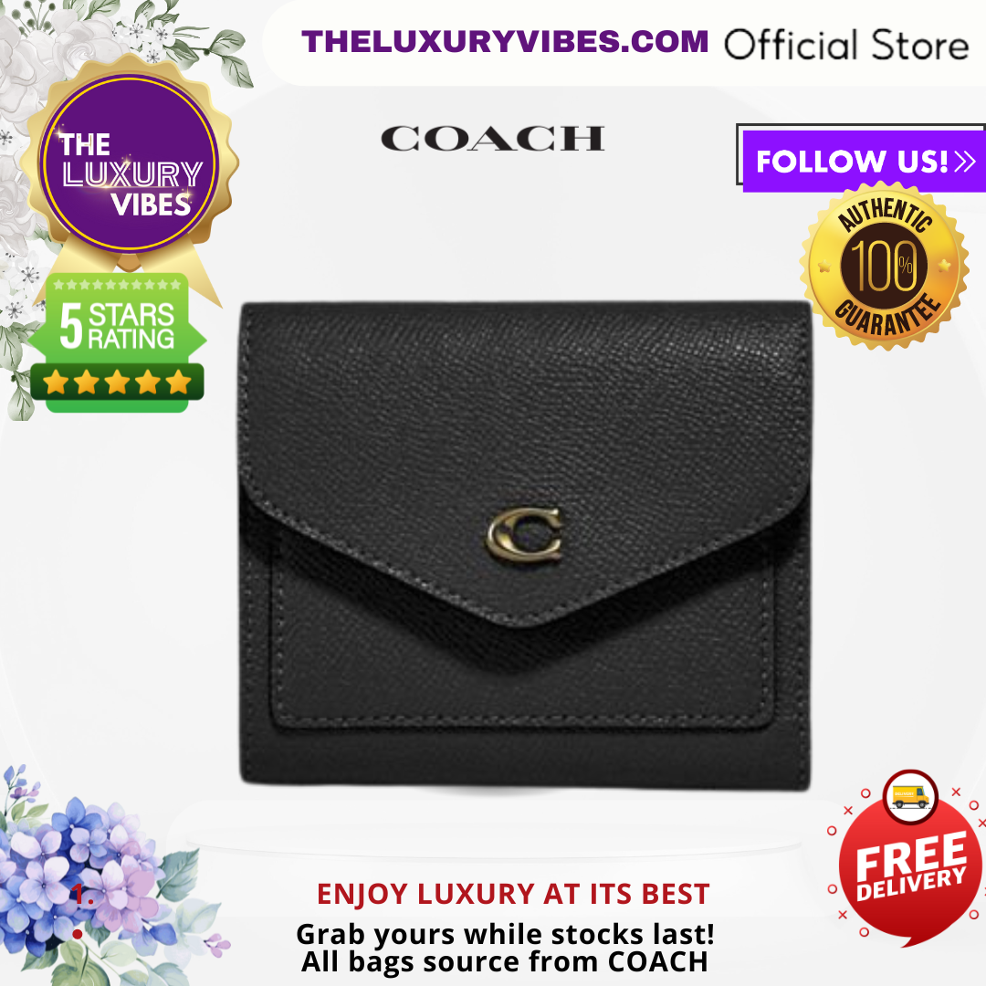 COACH Wyn Small Wallet In Colorblock-Black