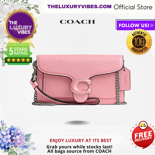 COACH Tabby Wristlet in Flower Pink CJ925