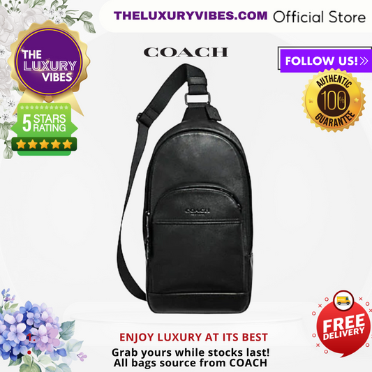 COACH Charles Pack Black F49312