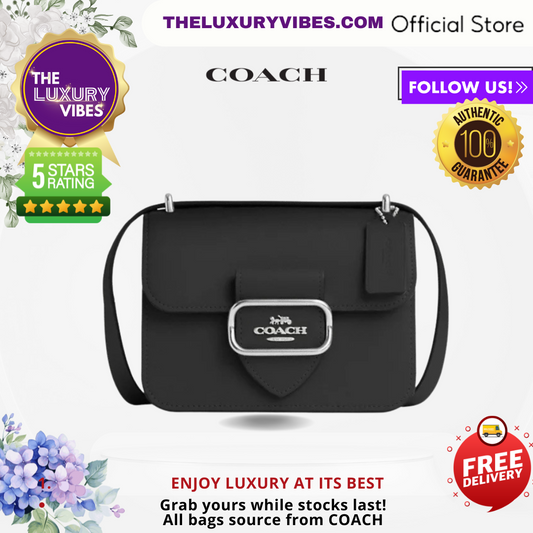 COACH Morgan Square Crossbody in Black CL416