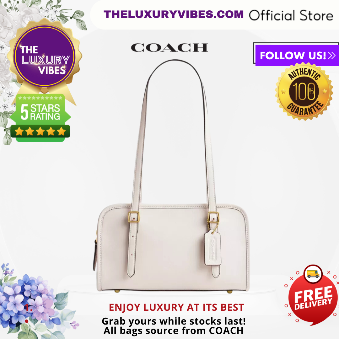 COACH Swing Zip In White/Chalk CM565