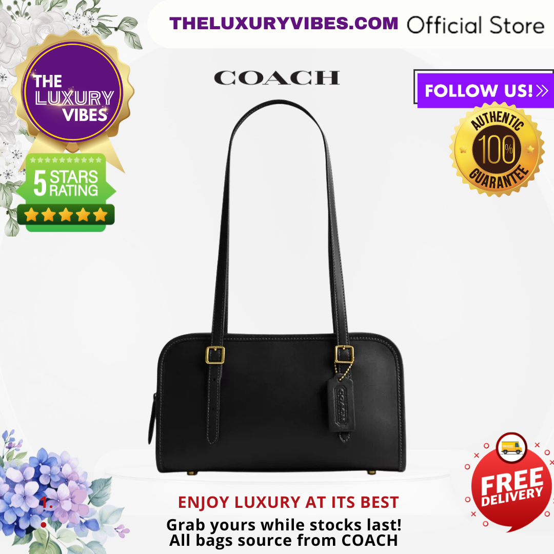 COACH Swing Zip In Black CM565