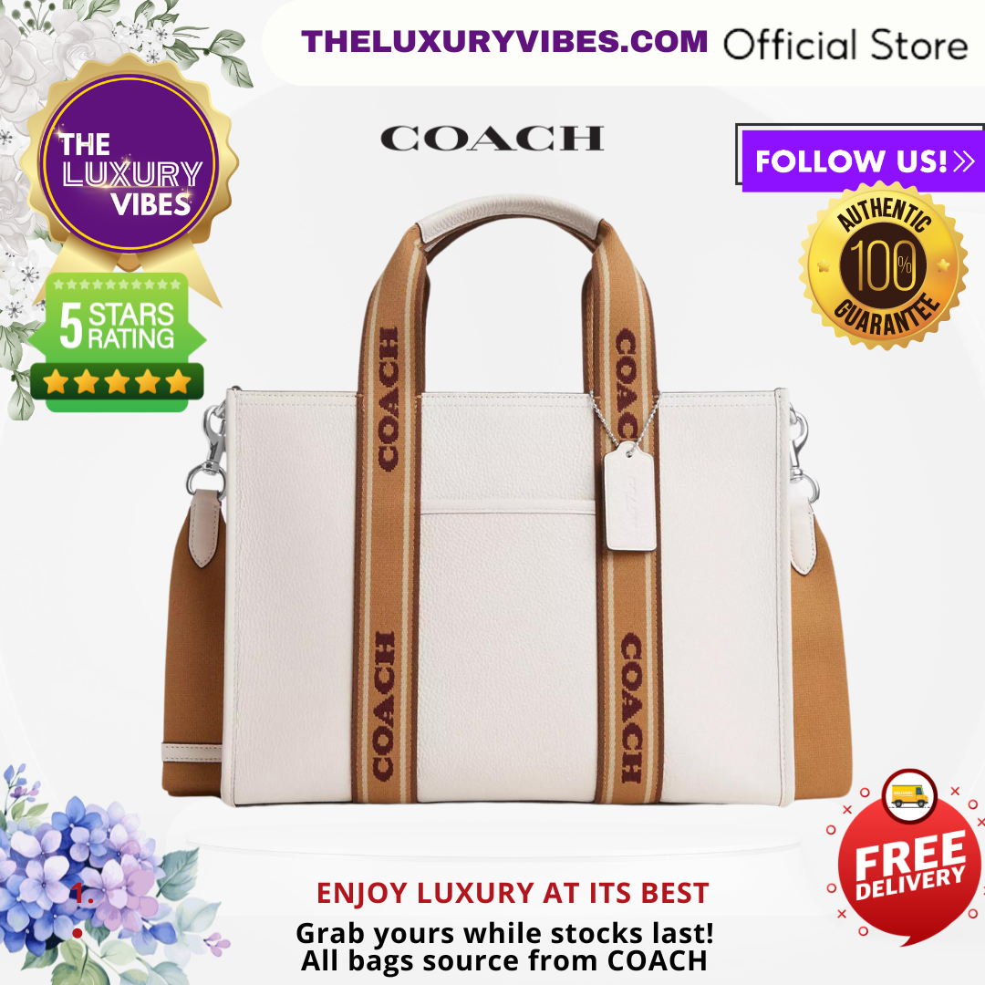 COACH Smith Tote in Chalk Multi CM067