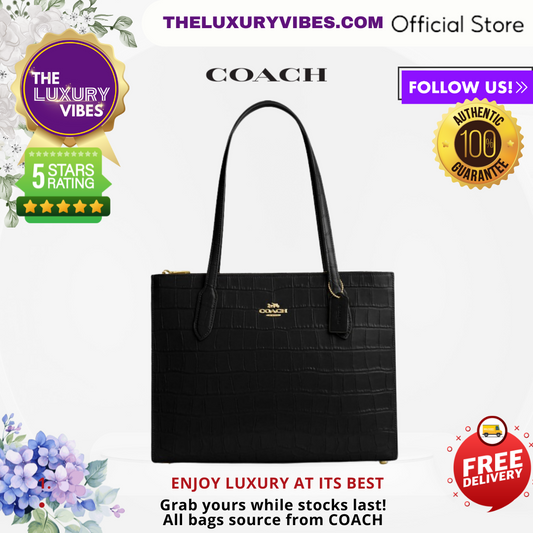 COACH Nina Carryall In Black CL654