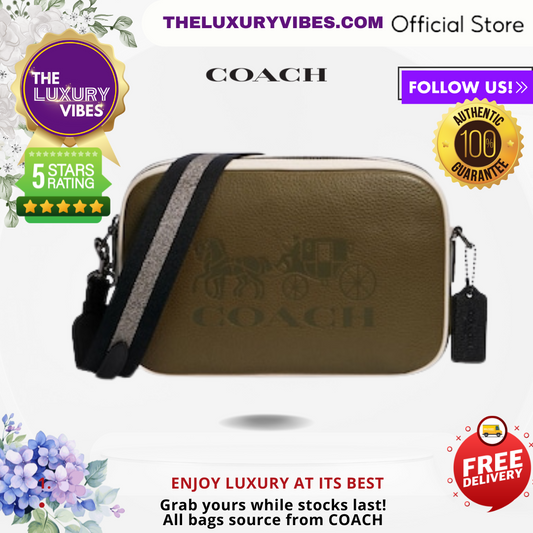 COACH Jes Crossbody In Colorblock -Kelp Multi