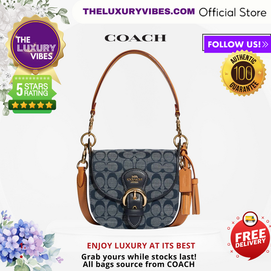 COACH Kleo Shoulder Bag 17 Chambray