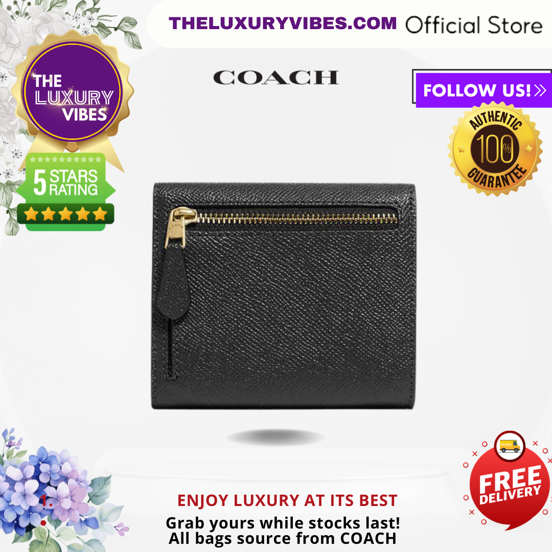 COACH Wyn Small Wallet In Colorblock-Black