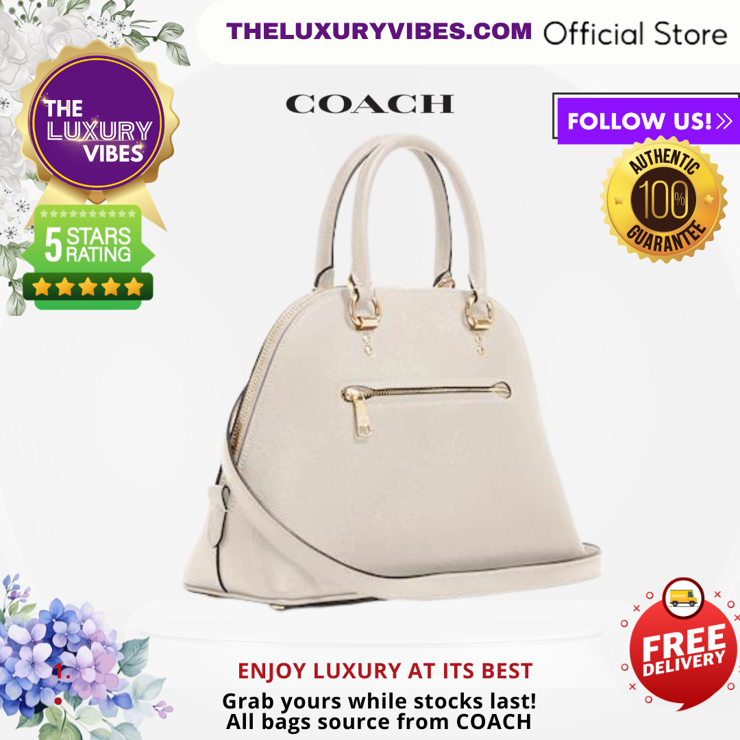 COACH Katy Satchel White 2553