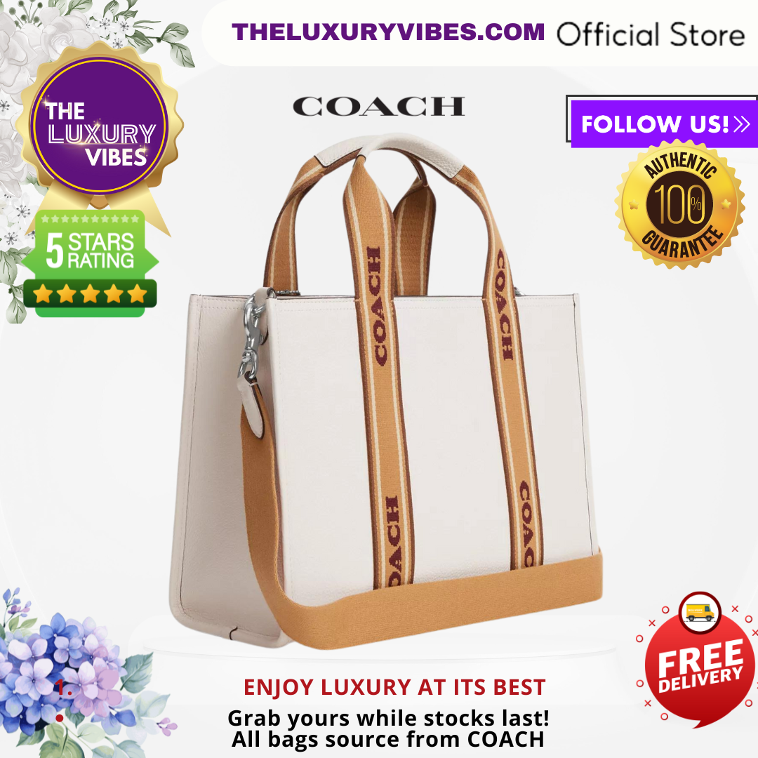 COACH Smith Tote in Chalk Multi CM067