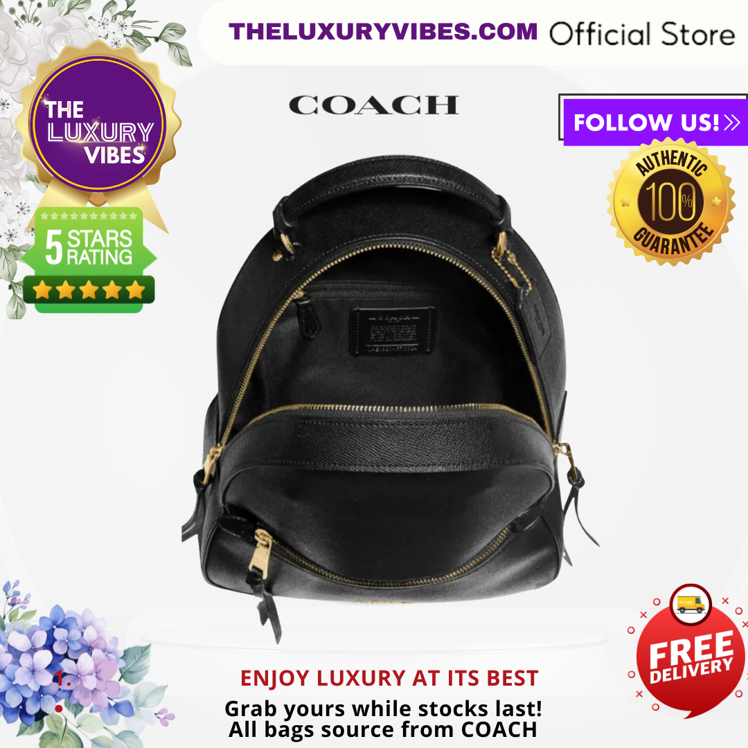 COACH Jordyn Backpack Black F77624