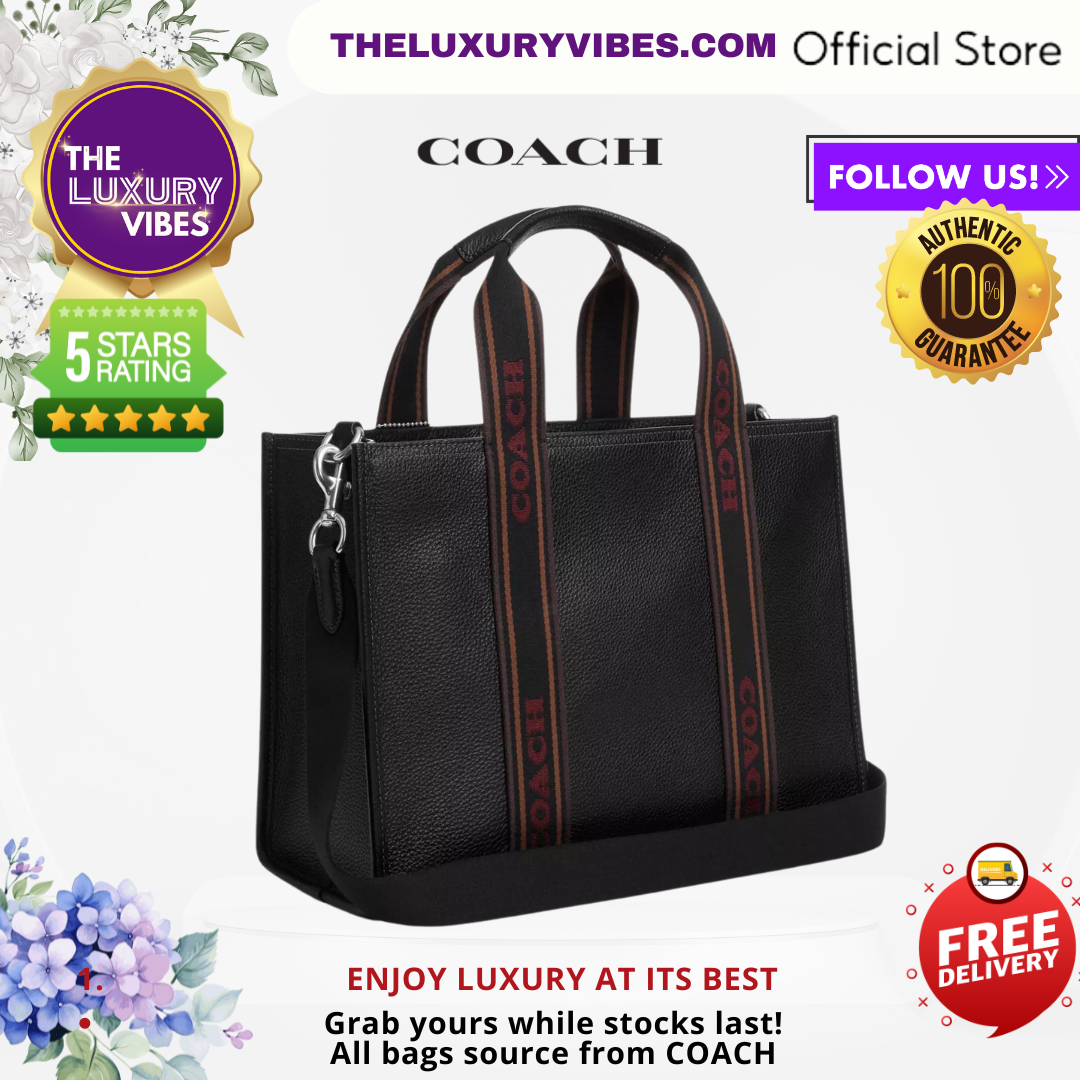 COACH Smith Tote in Black Multi CM067