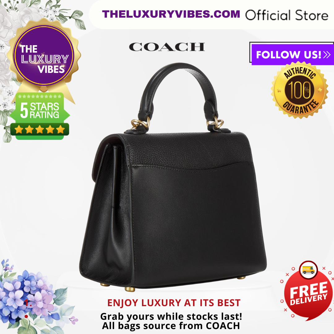 COACH Tabby Top Handle 20 in Black 636