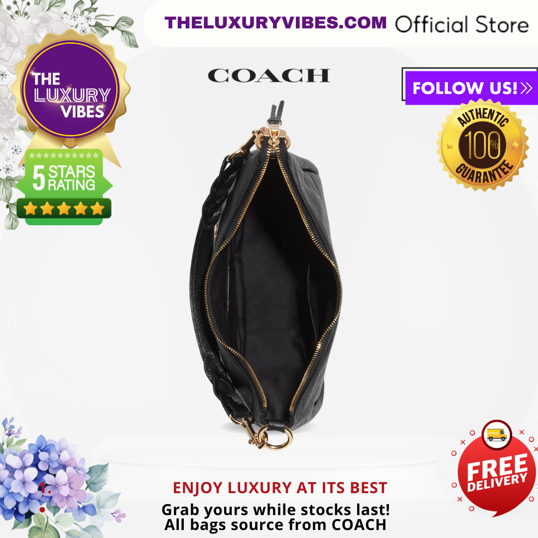 COACH Jules Hobo in Black C9190