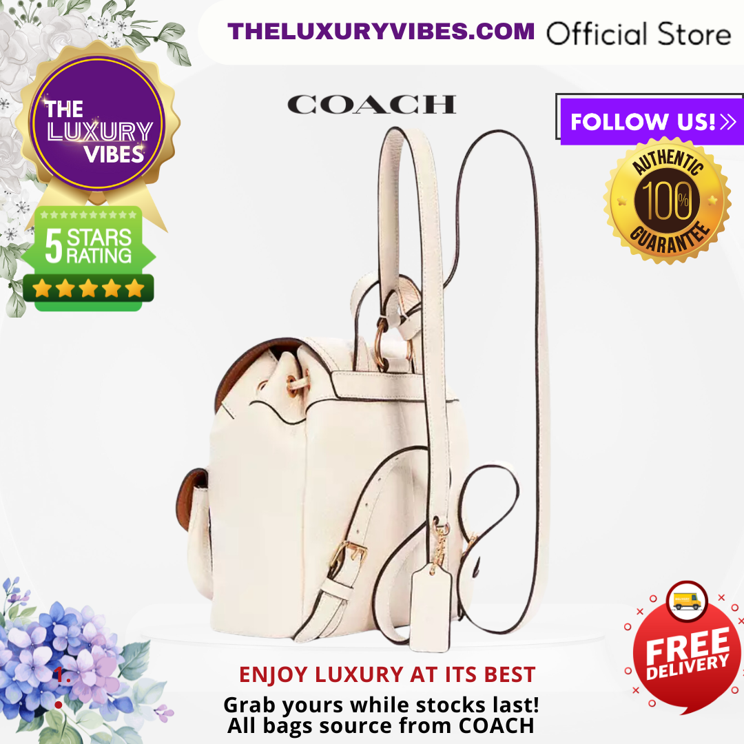 COACH Pennie Backpack 22 in Chalk White C4121