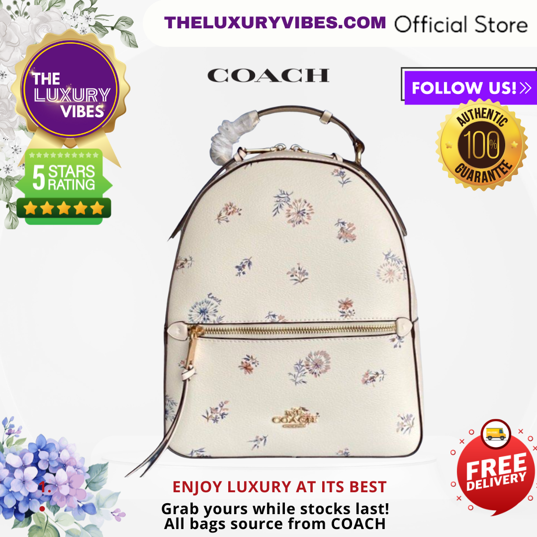 COACH Jordyn Backpack in Dandelion Floral C1804