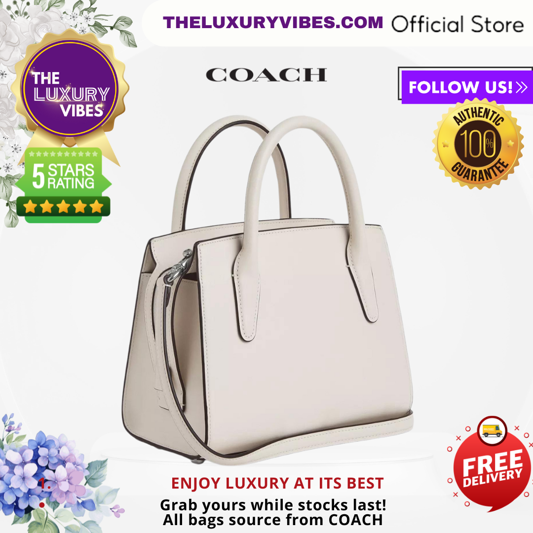 COACH Andrea Carryall in Chalk White CP081