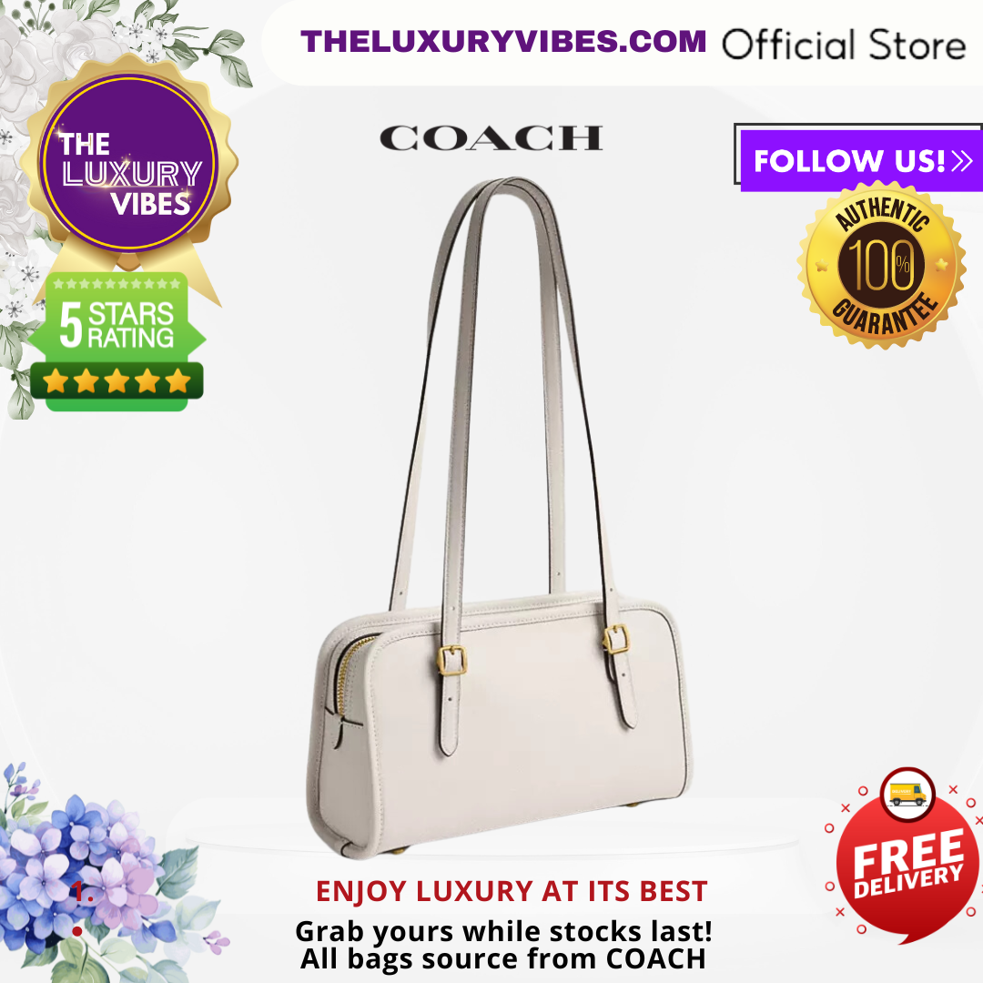 COACH Swing Zip In White/Chalk CM565