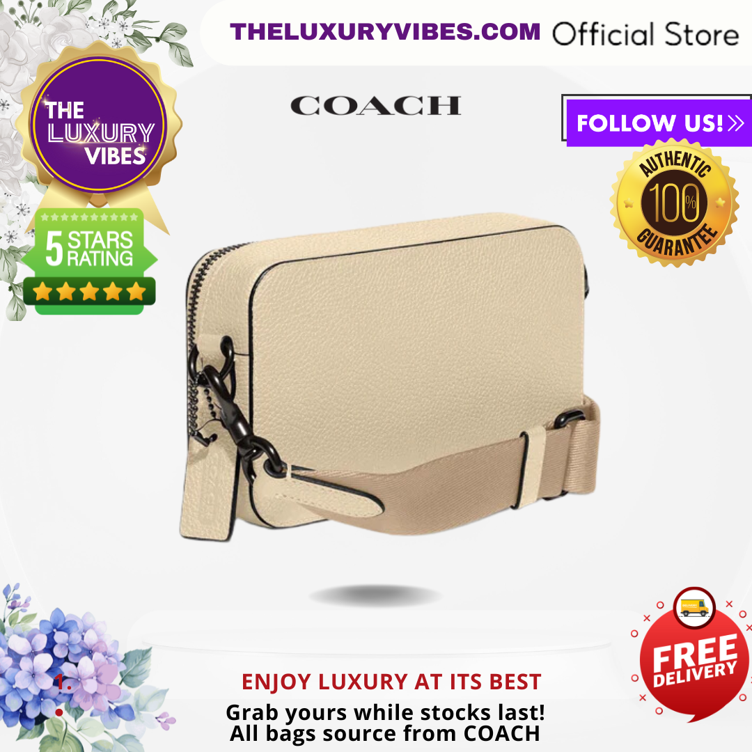 COACH Charter Slim Crossbody in Ivory CC070