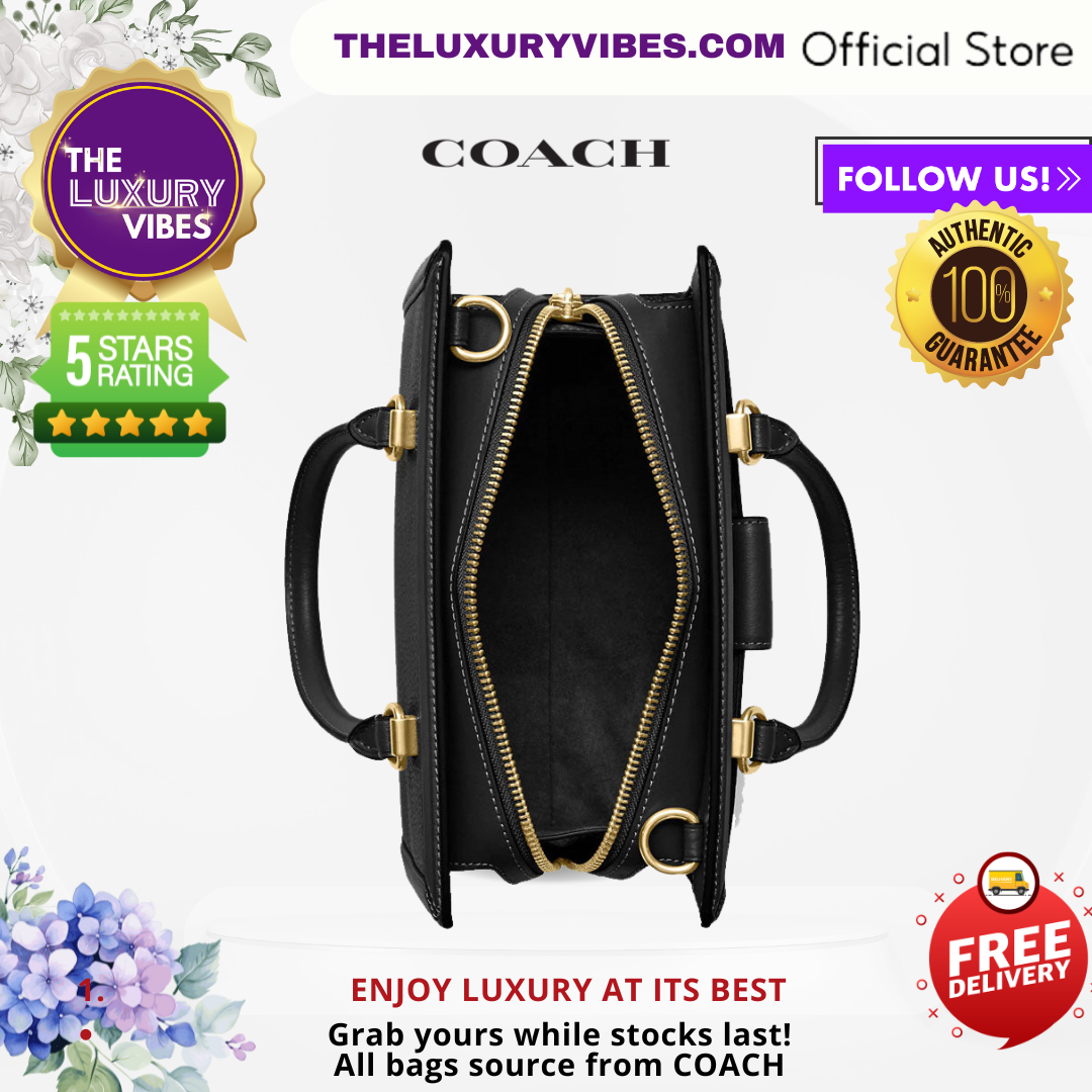 COACH Grace Carryall in Black CC141