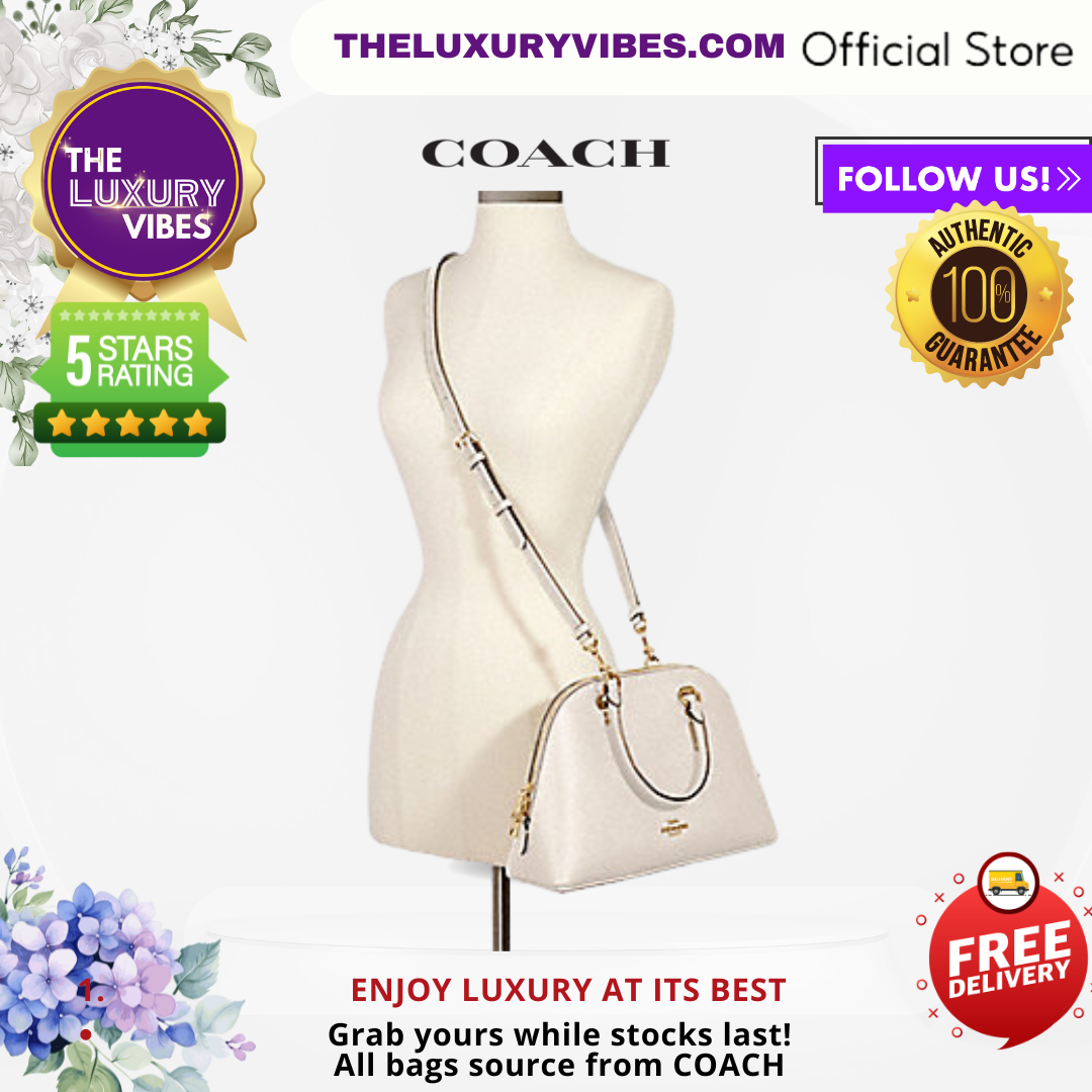 COACH Katy Satchel White 2553