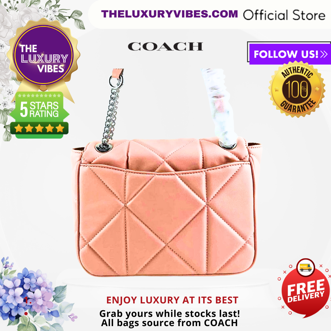 COACH Klare Crossbody 25 with Puffy Diamond Pink CJ611