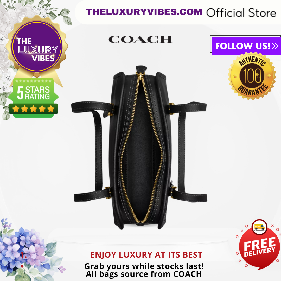 COACH Swing Zip In Black CM565