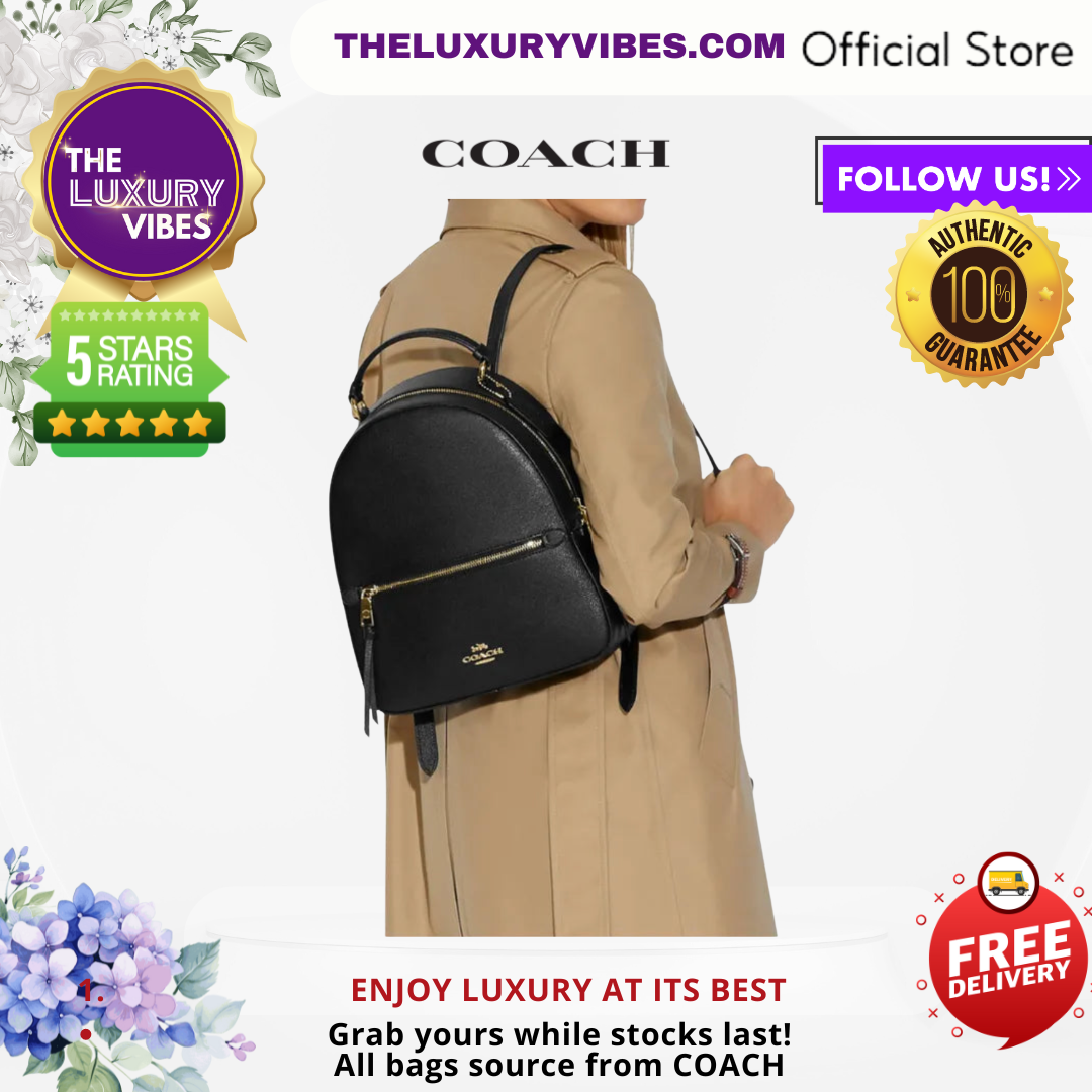 COACH Jordyn Backpack Black F77624