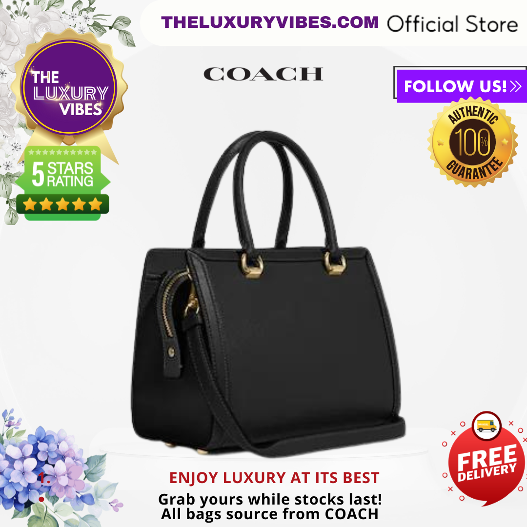 COACH Grace Carryall in Black CC141