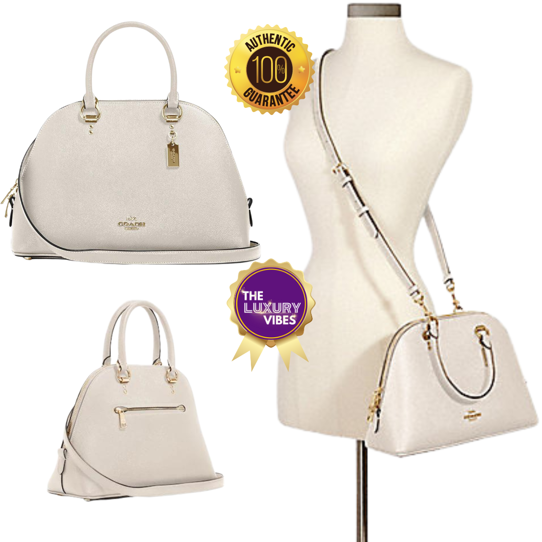 COACH Katy Satchel White 2553