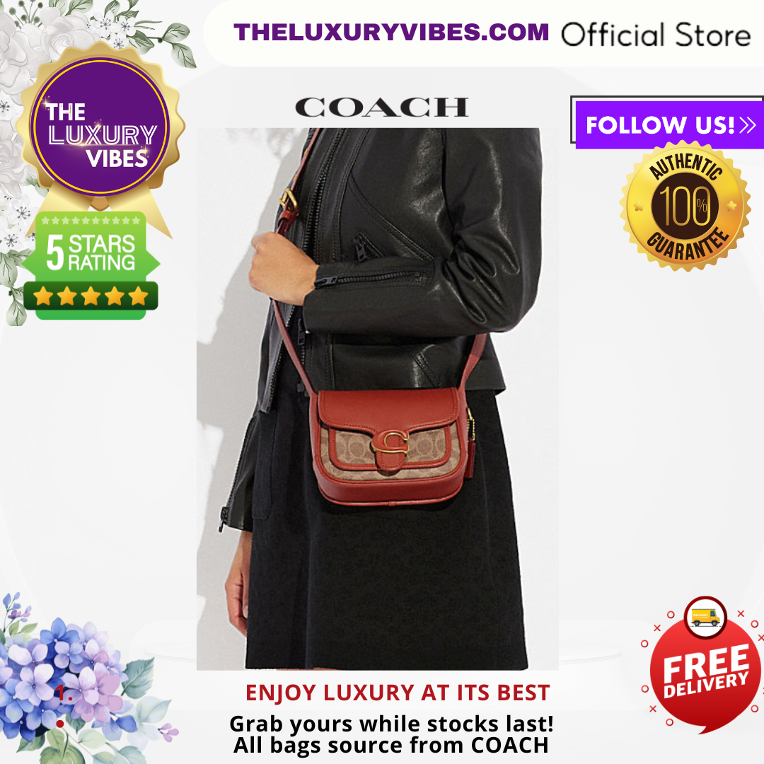 COACH Tabby Messenger 19 in Signature Canvas CK019