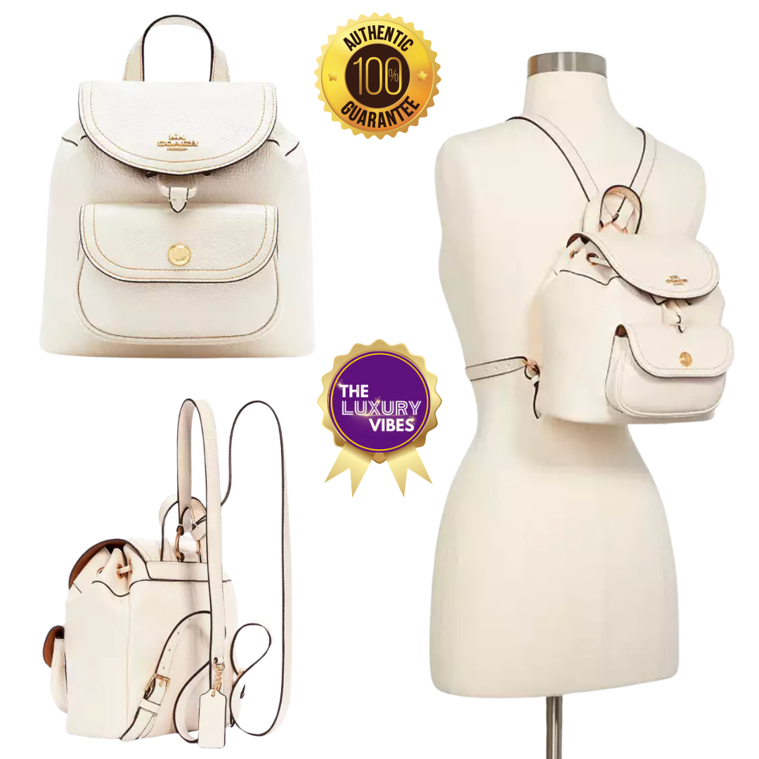 COACH Pennie Backpack 22 in Chalk White C4121