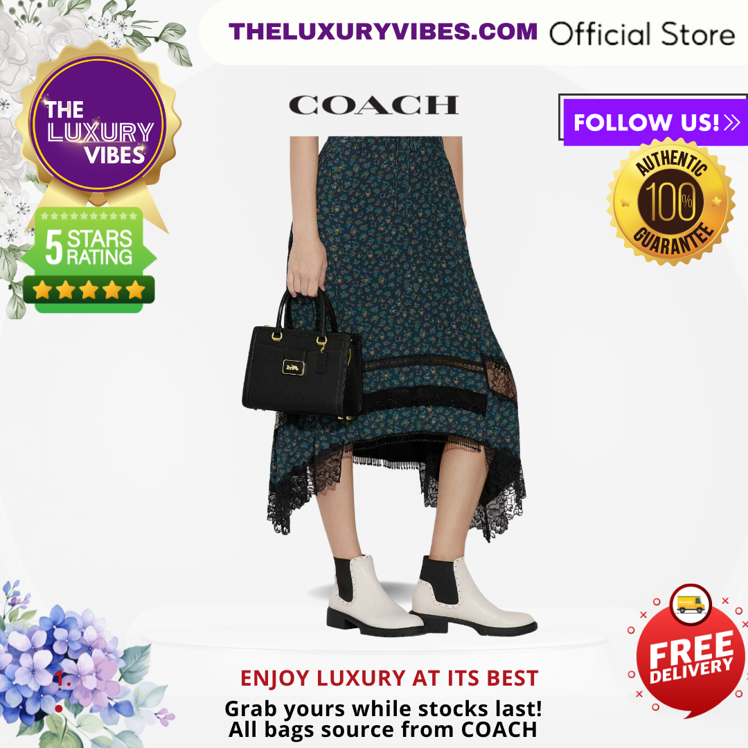 COACH Grace Carryall in Black CC141