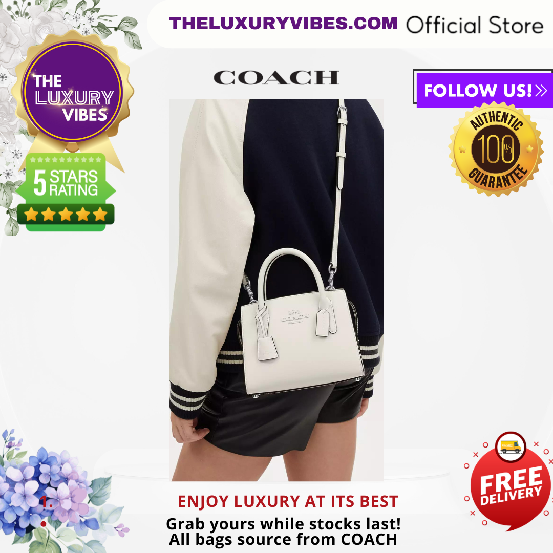 COACH Andrea Carryall in Chalk White CP081