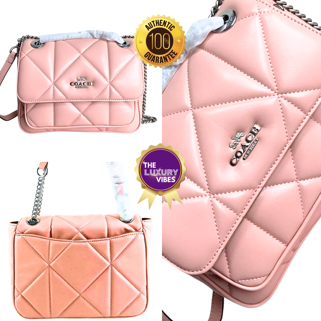 COACH Klare Crossbody 25 with Puffy Diamond Pink CJ611