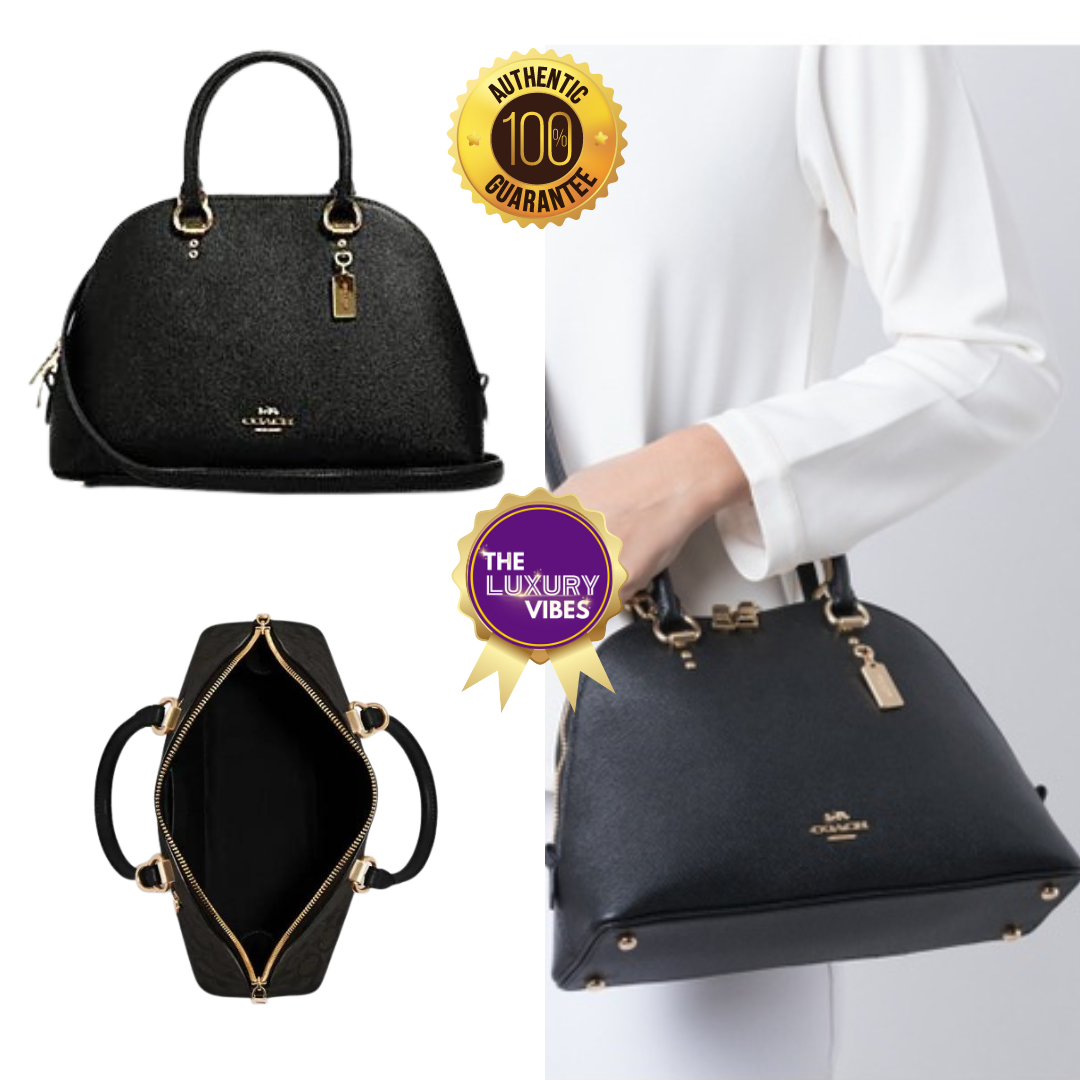 COACH Katy Satchel Black 2553