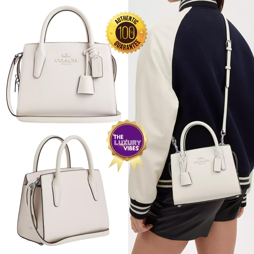 COACH Andrea Carryall in Chalk White CP081