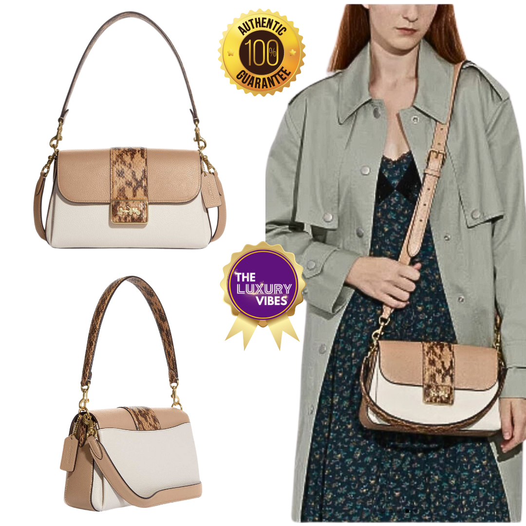 COACH Grace Shoulder Bag In Colorblock CD483