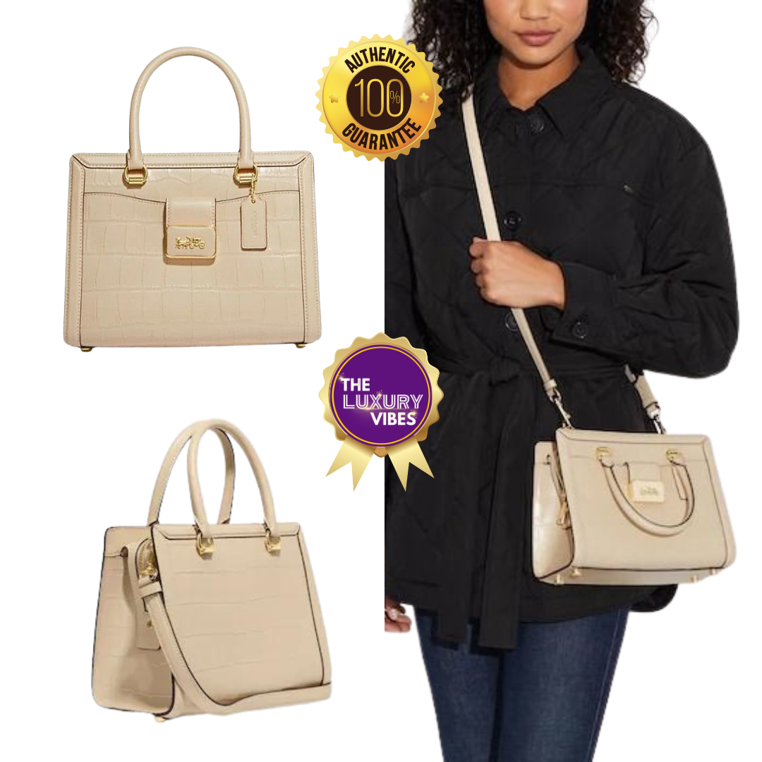 COACH Grace Carryall in Ivory CF389