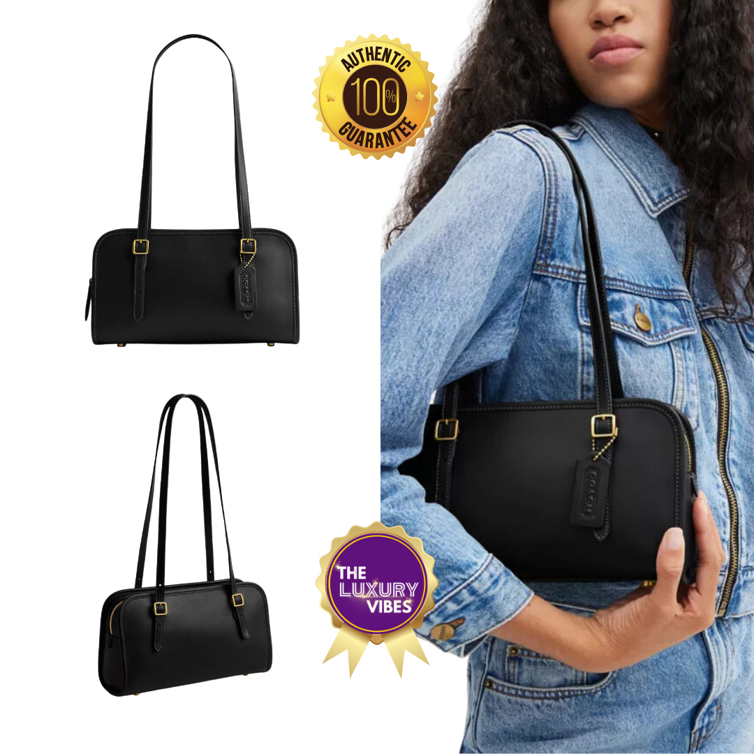 COACH Swing Zip In Black CM565