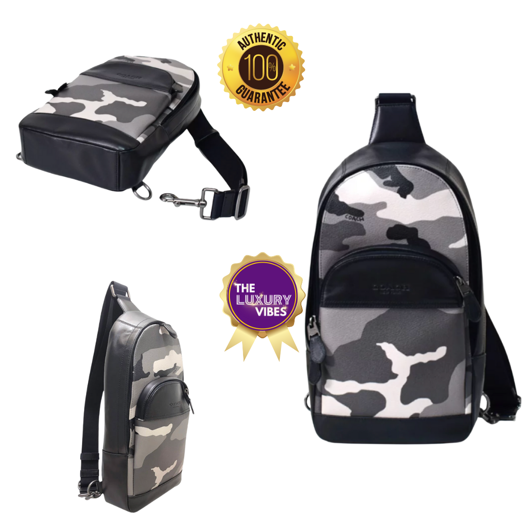 COACH Houston Pack in Camo Print F75879