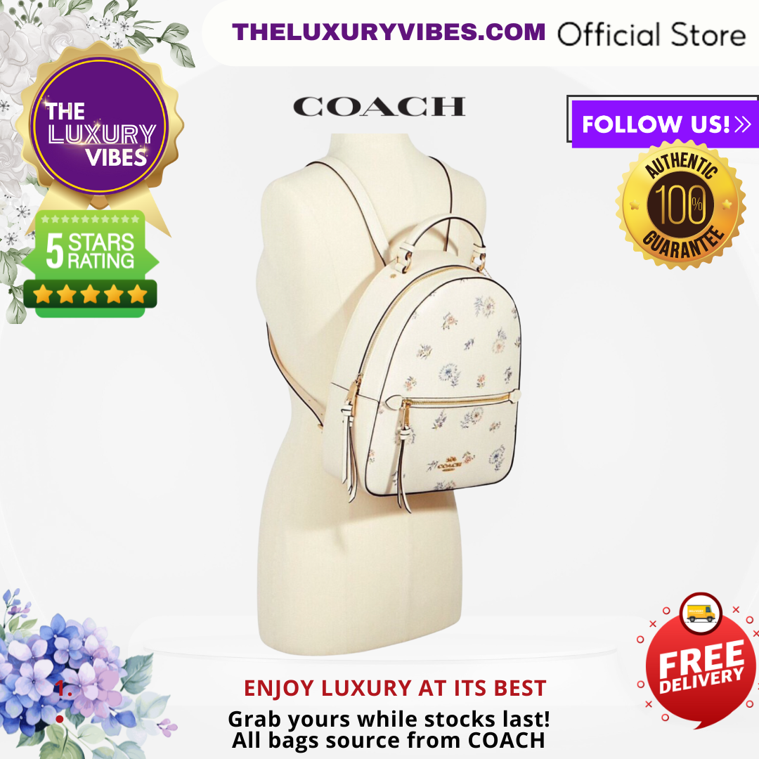 COACH Jordyn Backpack in Dandelion Floral C1804