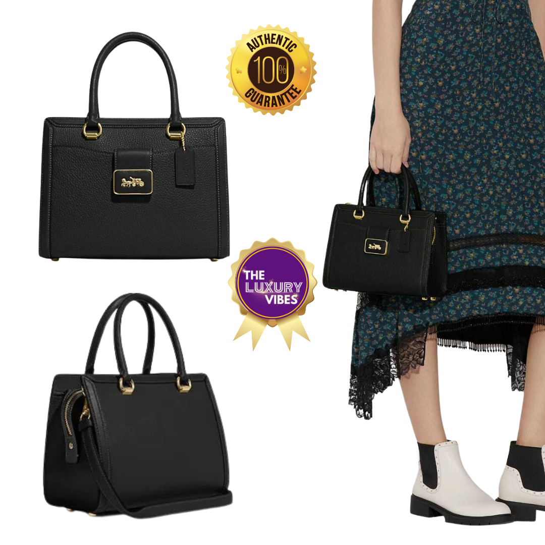 COACH Grace Carryall in Black CC141